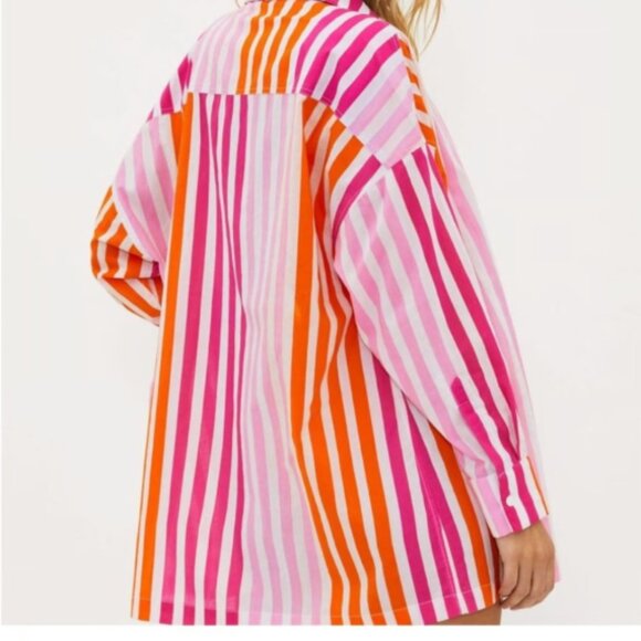 NIP Beach Riot Alexa Top Sunset Stripes Size S/M Retail Price $98.00 - Picture 7 of 15
